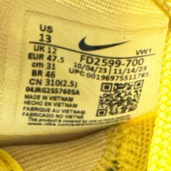 Men's Nike Roshe Golf Next Nature Golf Shoes Polka Dot Yellow Sz 13  FD2599-700 - Picture 8 of 8